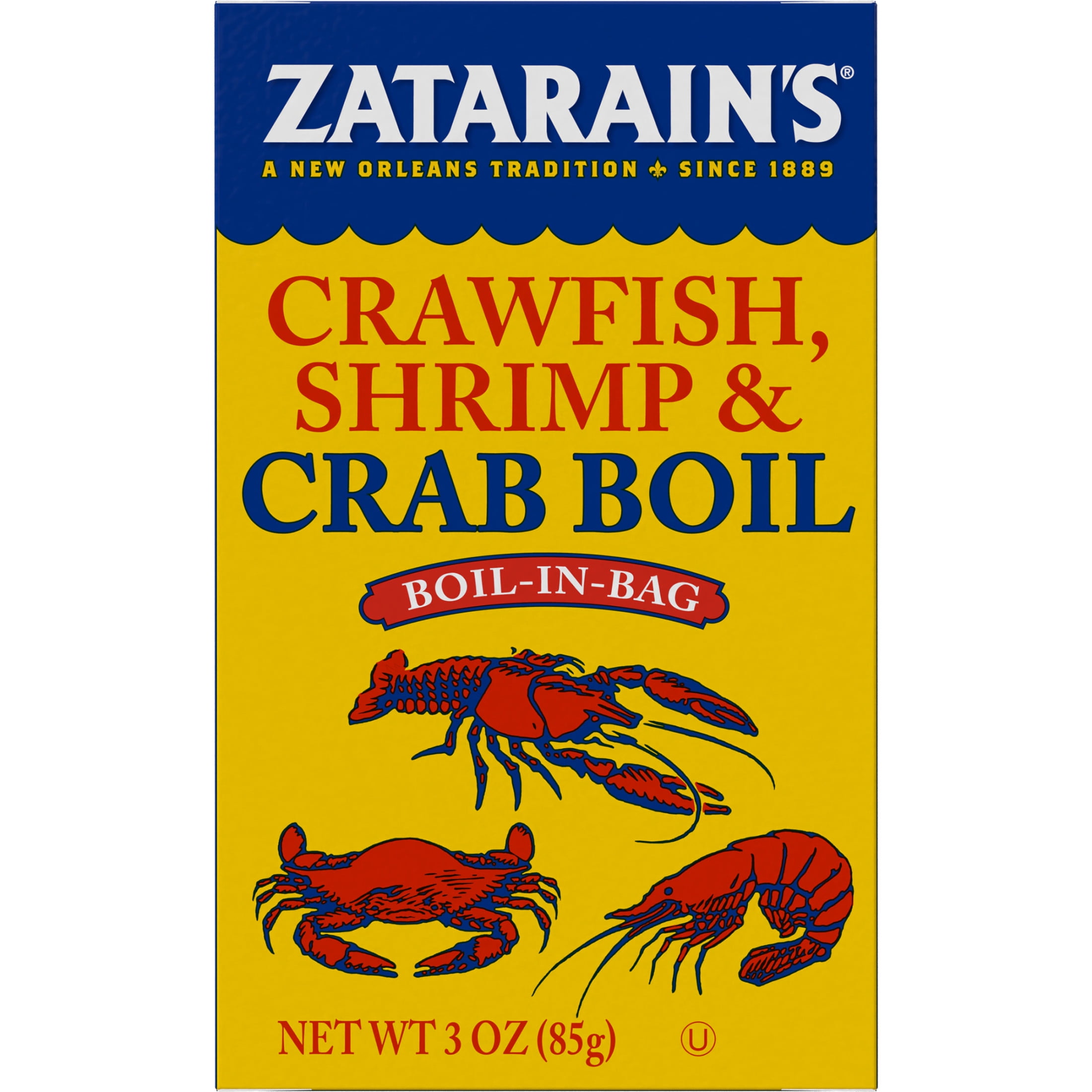 ZATARAINS CRAWFISH SHRIMP & CRAB BOIL 3Z