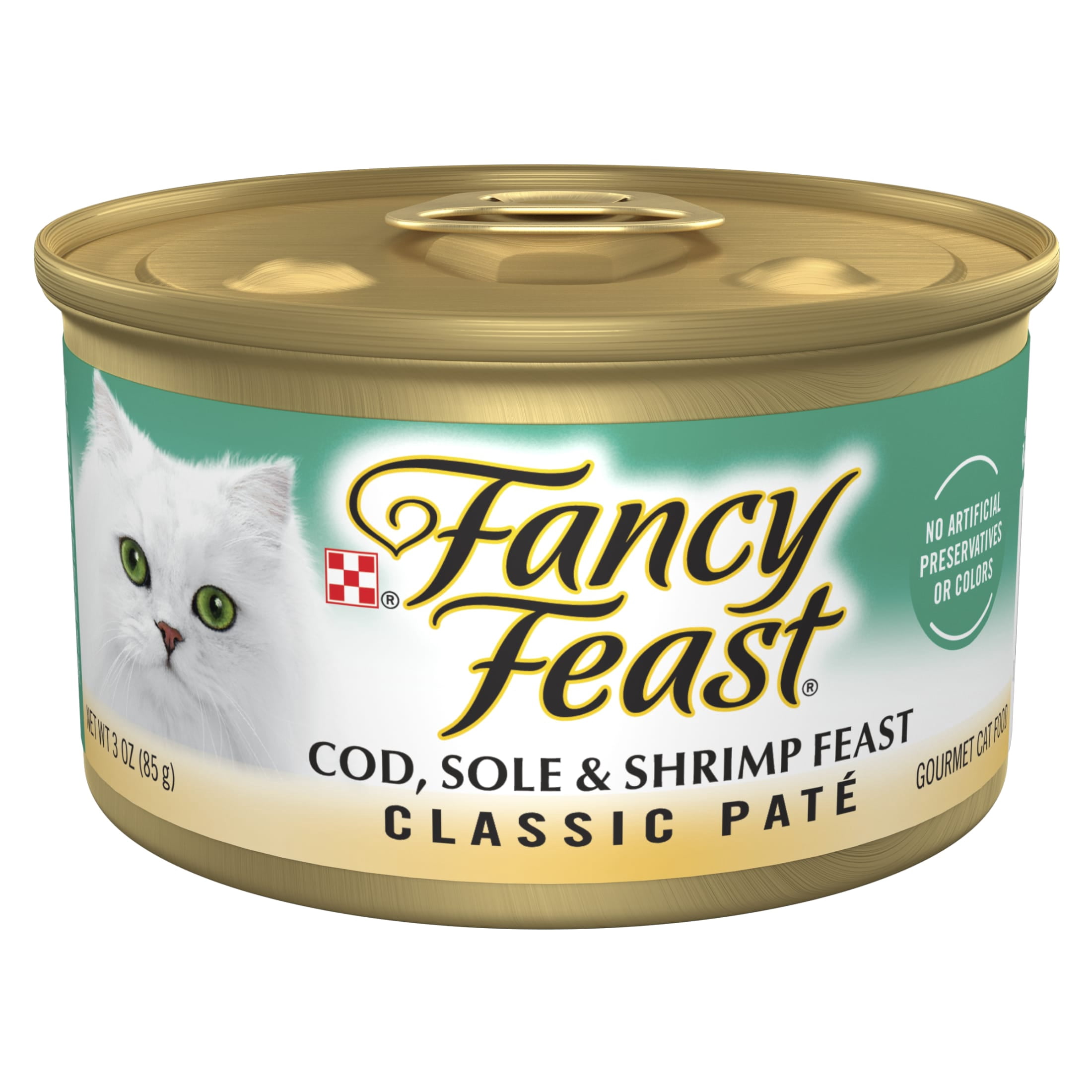 FANCY FEAST COD  SOLE AND SHRIMP FEAST