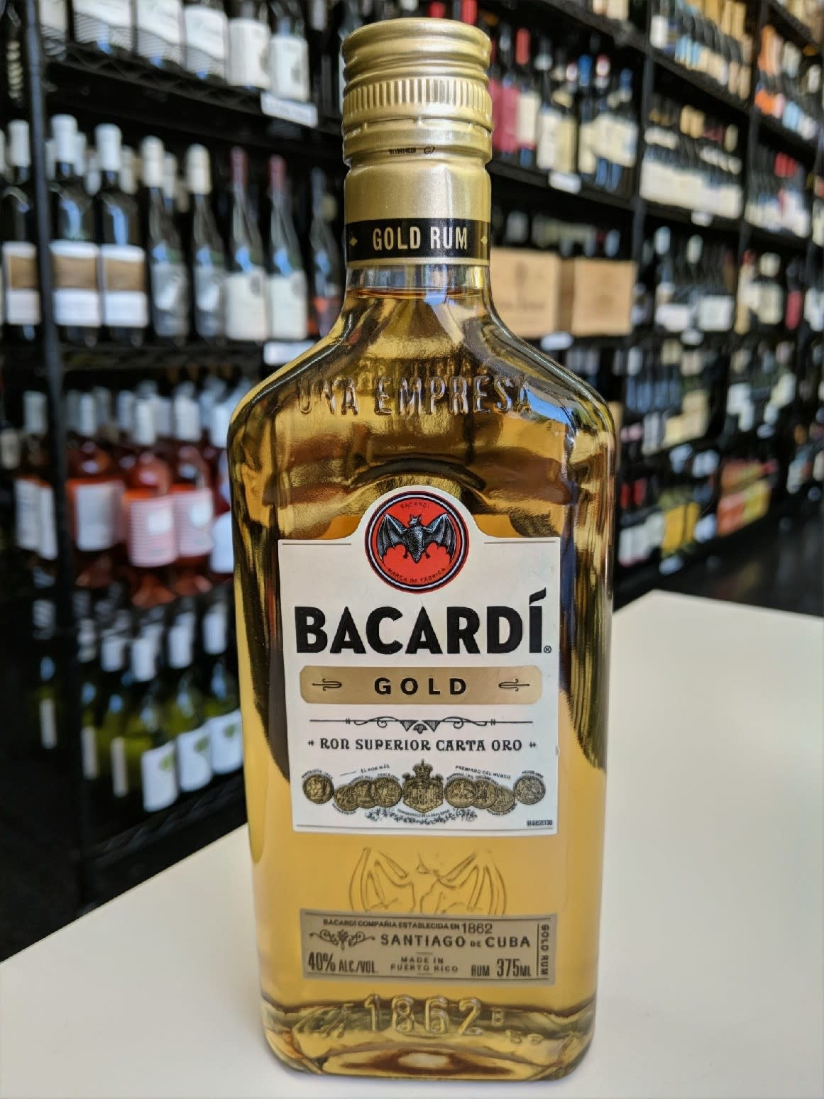 BACARDI GOLD 375ML