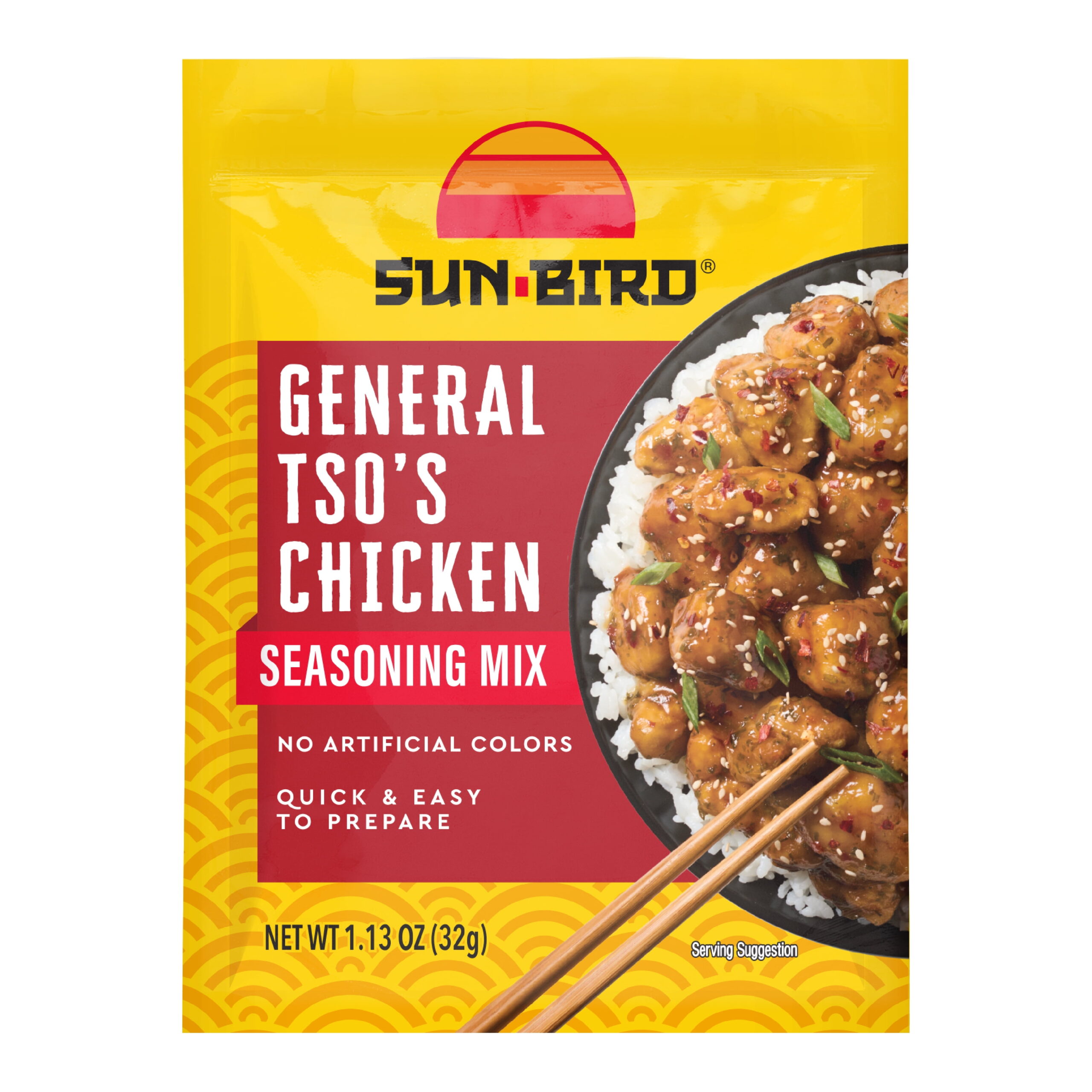 SUN BIRD GENERAL TSO CHICKEN SEASONING MIX