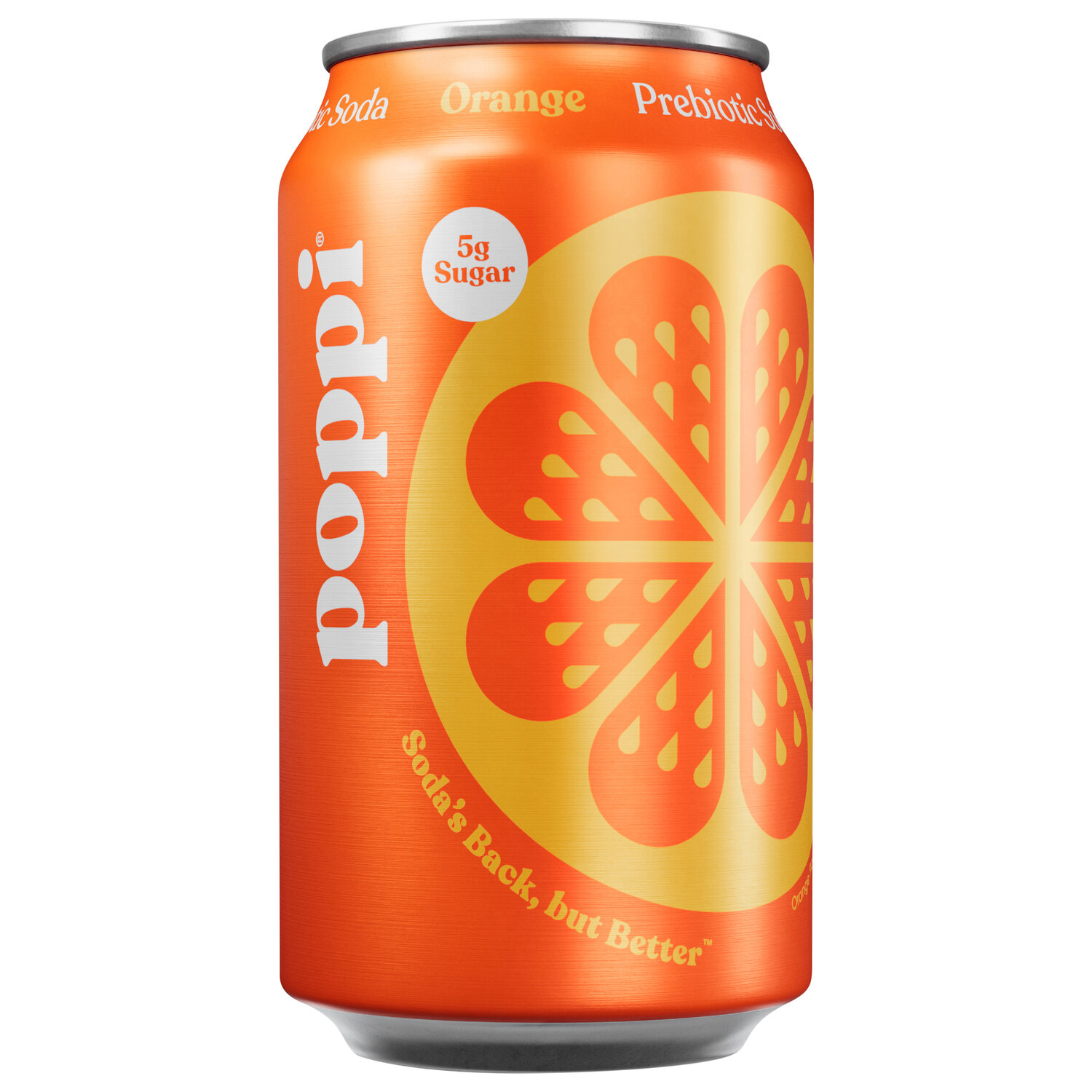POPPI ORANGE PREOBIOTIC SODA