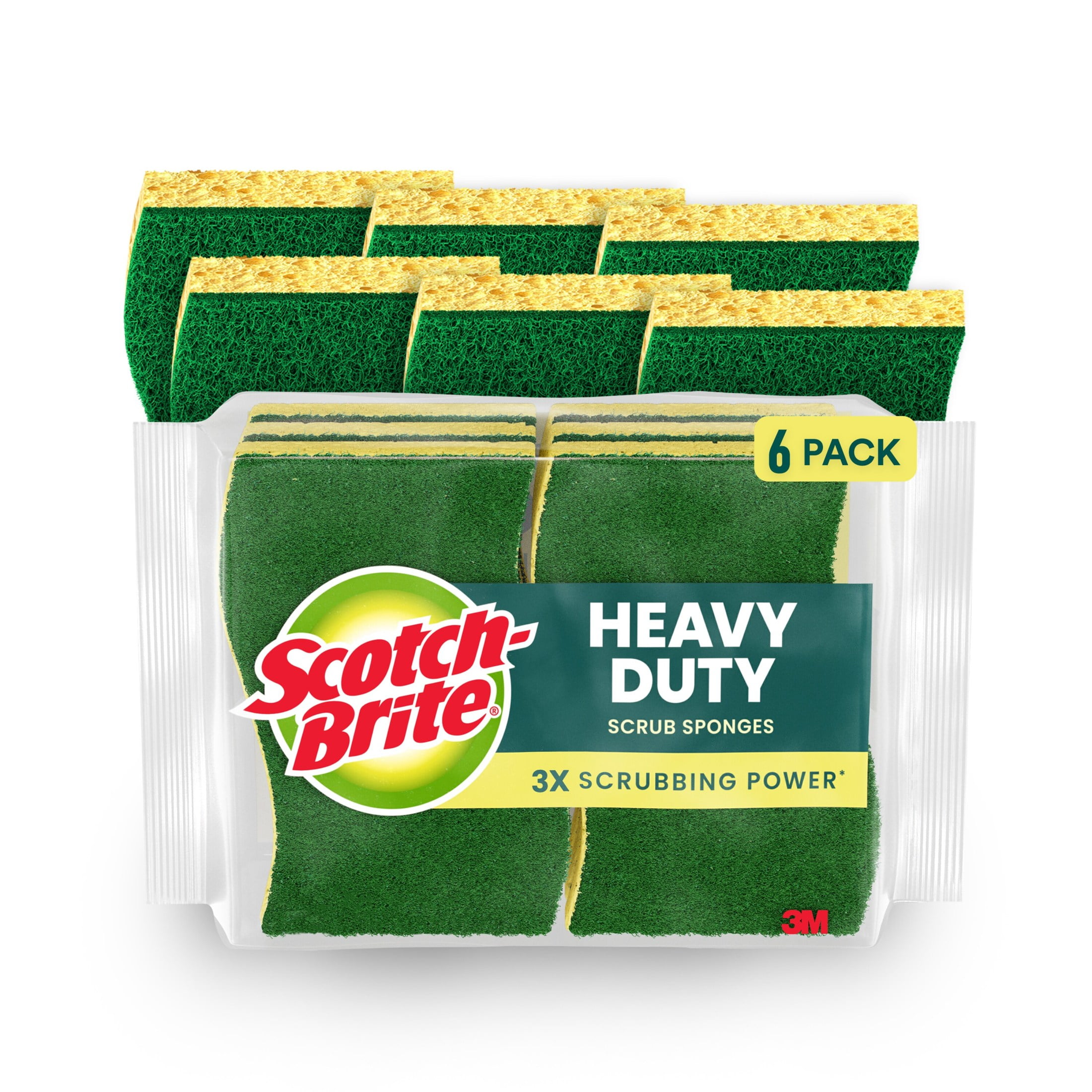 SCOTCH BRITE HEAVY DUTY SCRUB SPONGE