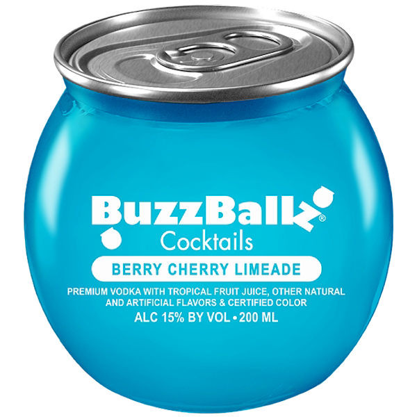BUZZBALLS COCKTAILS BERRY CHERRY LIMEADE 200ML