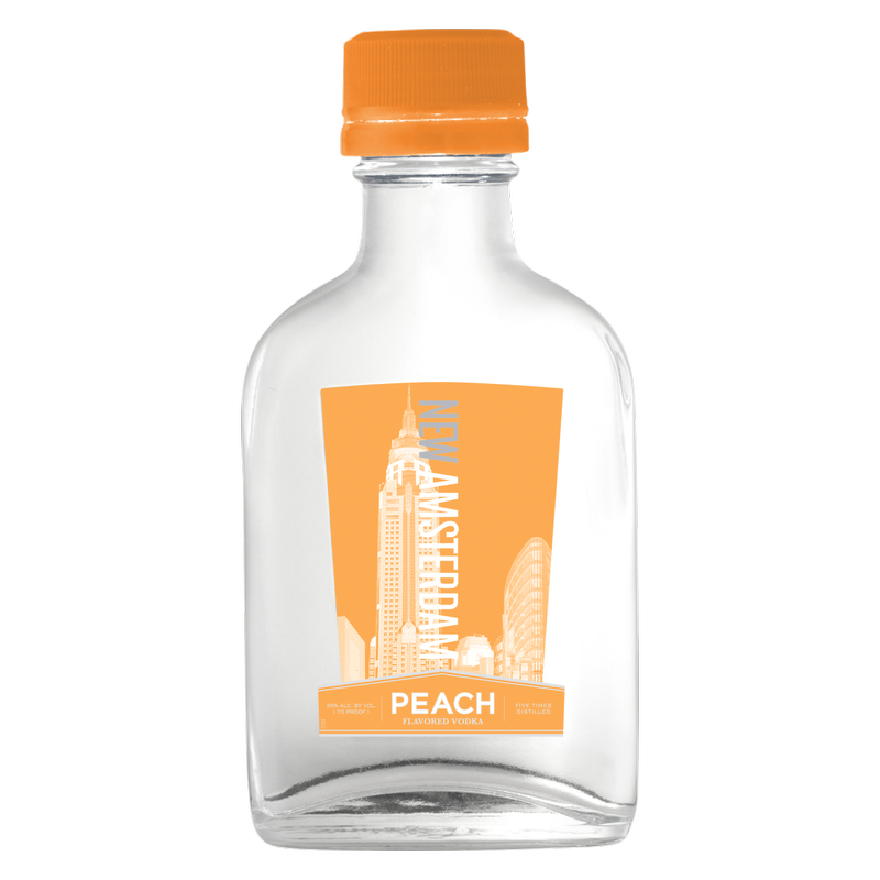 NEW AMSTERDAM VODKA PEACH 100ML