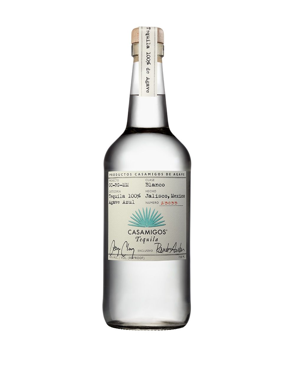CASAMIGOS TEQUILA BLANCO 750ML