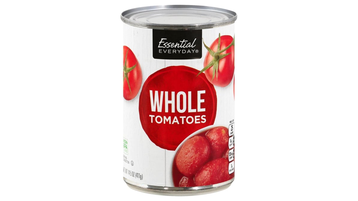 ESSENTIAL EVERYDAY WHOLE TOMATOES 14.5OZ