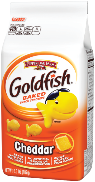 GOLDFISH CHEDDAR SNACK CRACKERS
