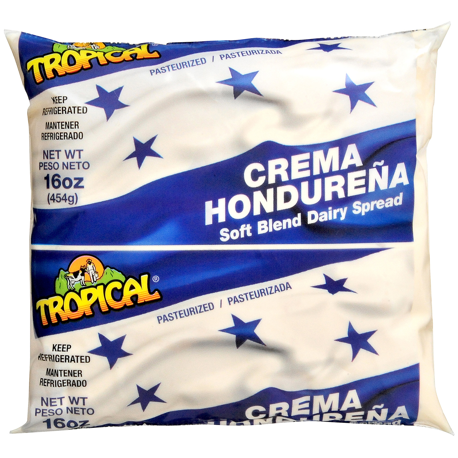 PEPES CREMA HONDURENA 16OZ
