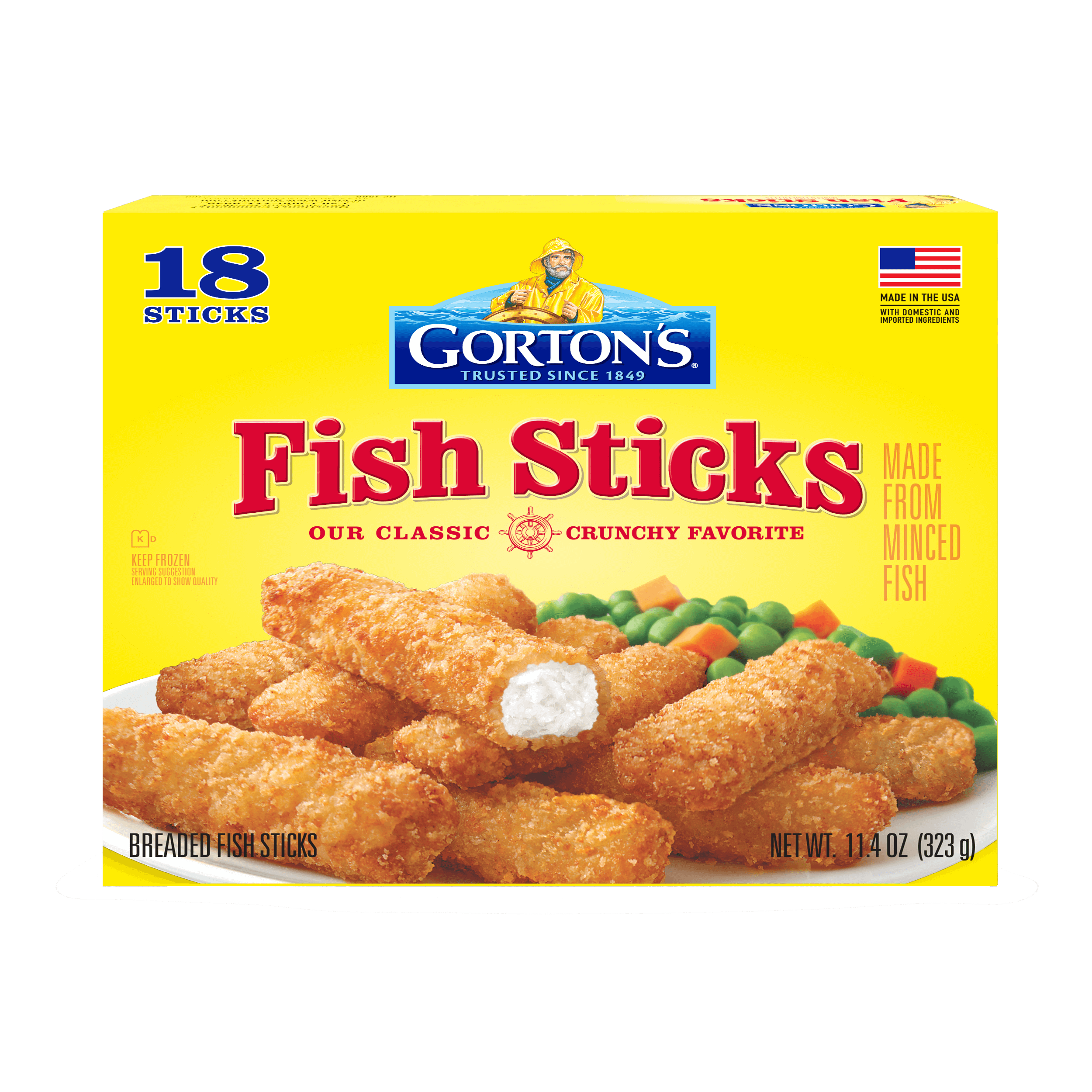 GORTONS FISH STICKS 18P