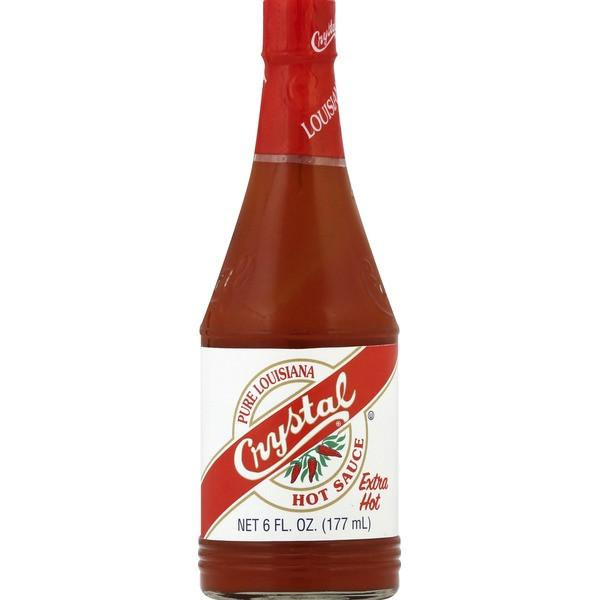 CRYSTAL EXTRA HOT HOT SAUCE 6OZ