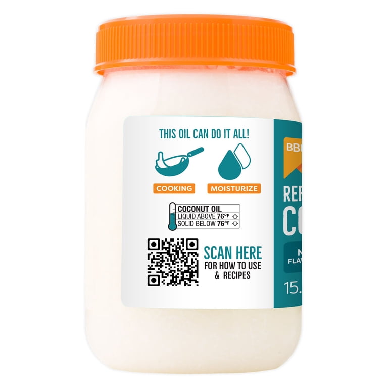 BETTER BODY FOODS COCONUT OIL 15.5OZ