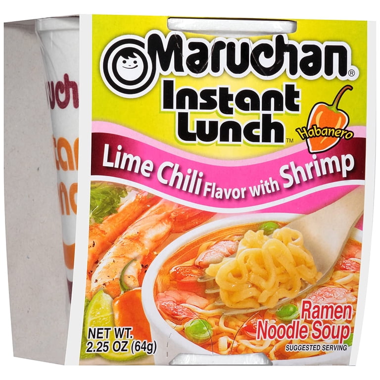 MARUCHAN LIME CHILI WITH SHRIMP 12P