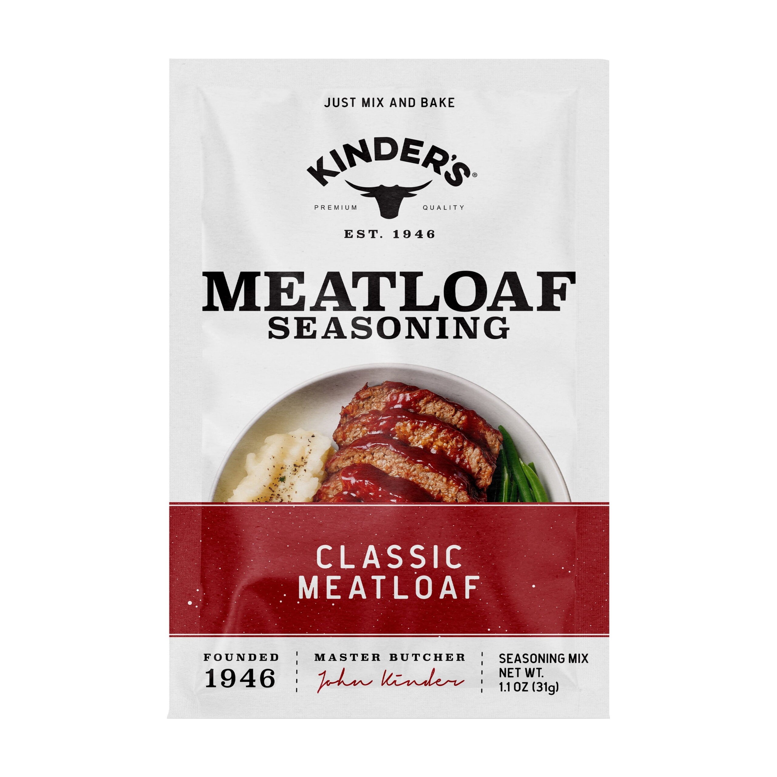 KINDERS SEASONING MEATLOAF CLASSIC 1.1OZ