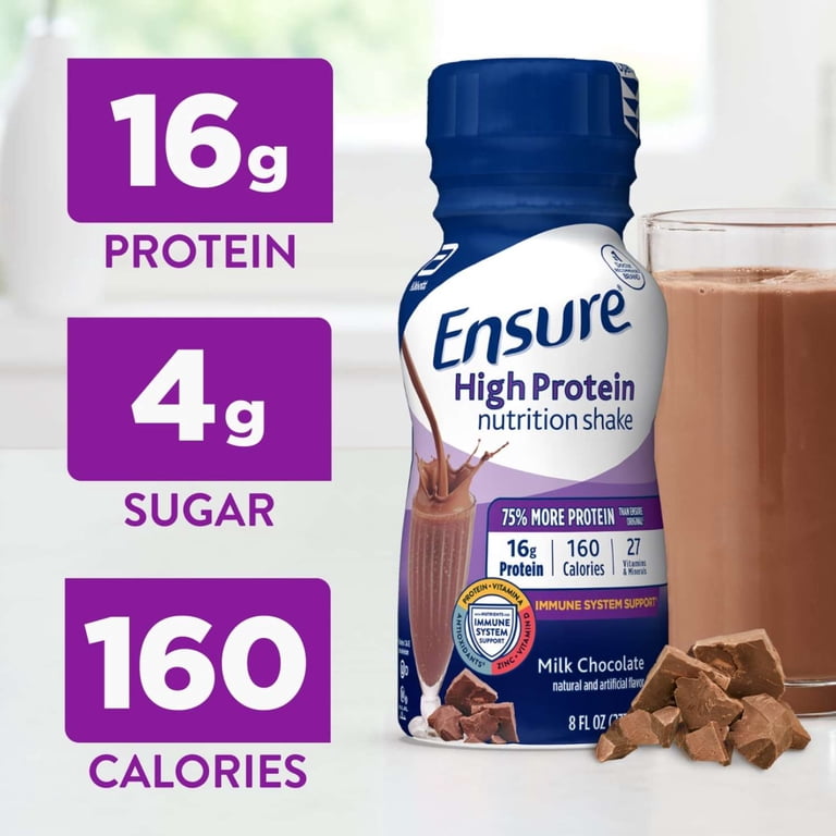 ESNURE HIGH PROTEIN MILK CHOCOLATE 8OZ