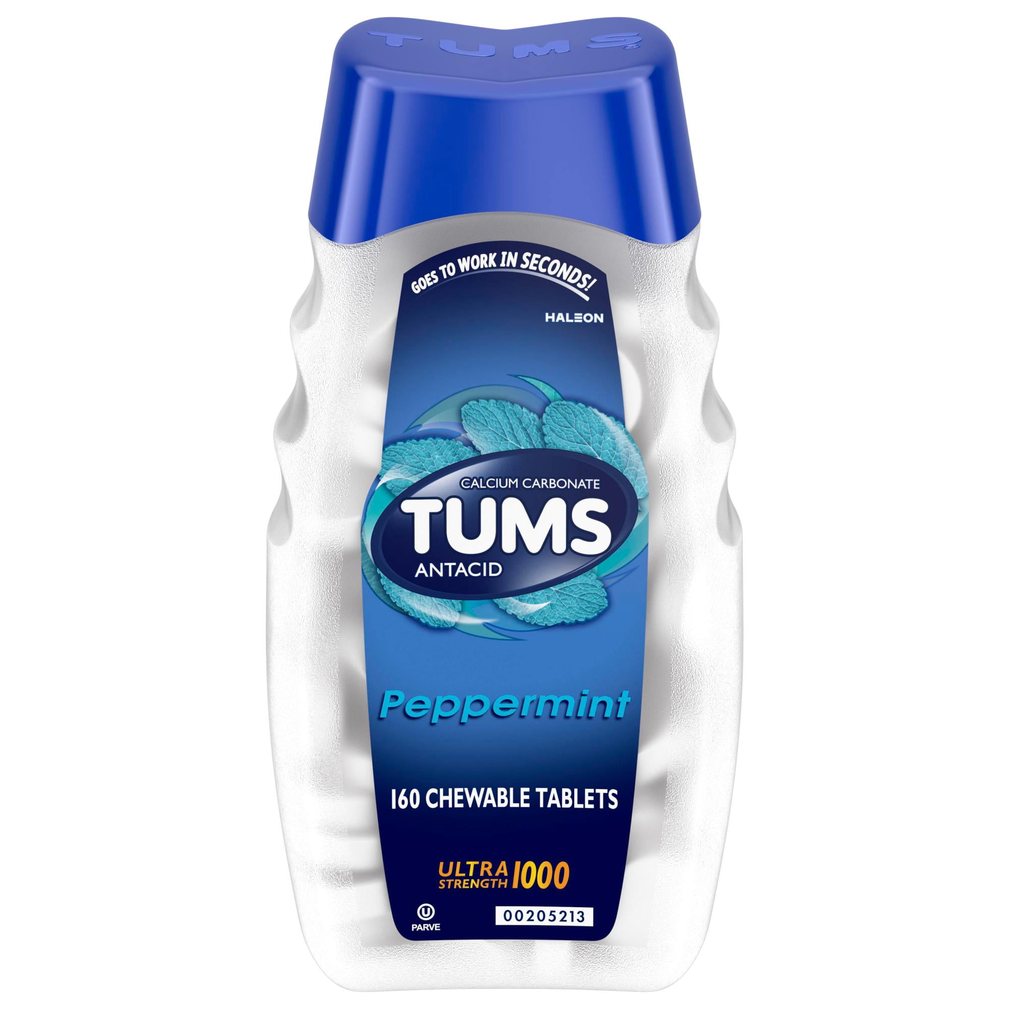 TUMS ULTRA PEPPERMINT 72P