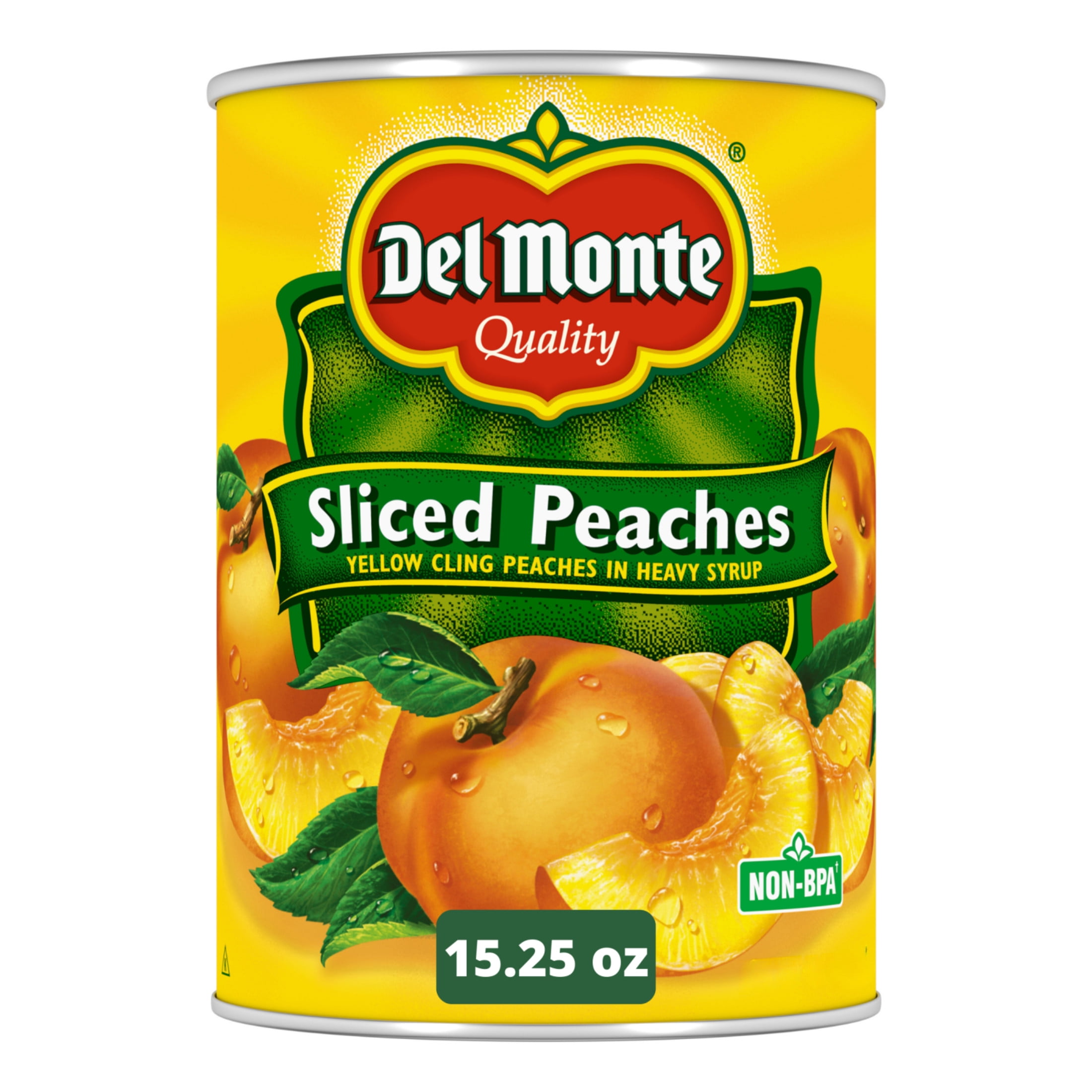 DEL MONTE SLICED PEACHES 15.25OZ