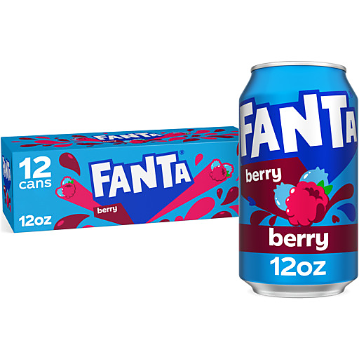 FANTA BERRY SODA 12P