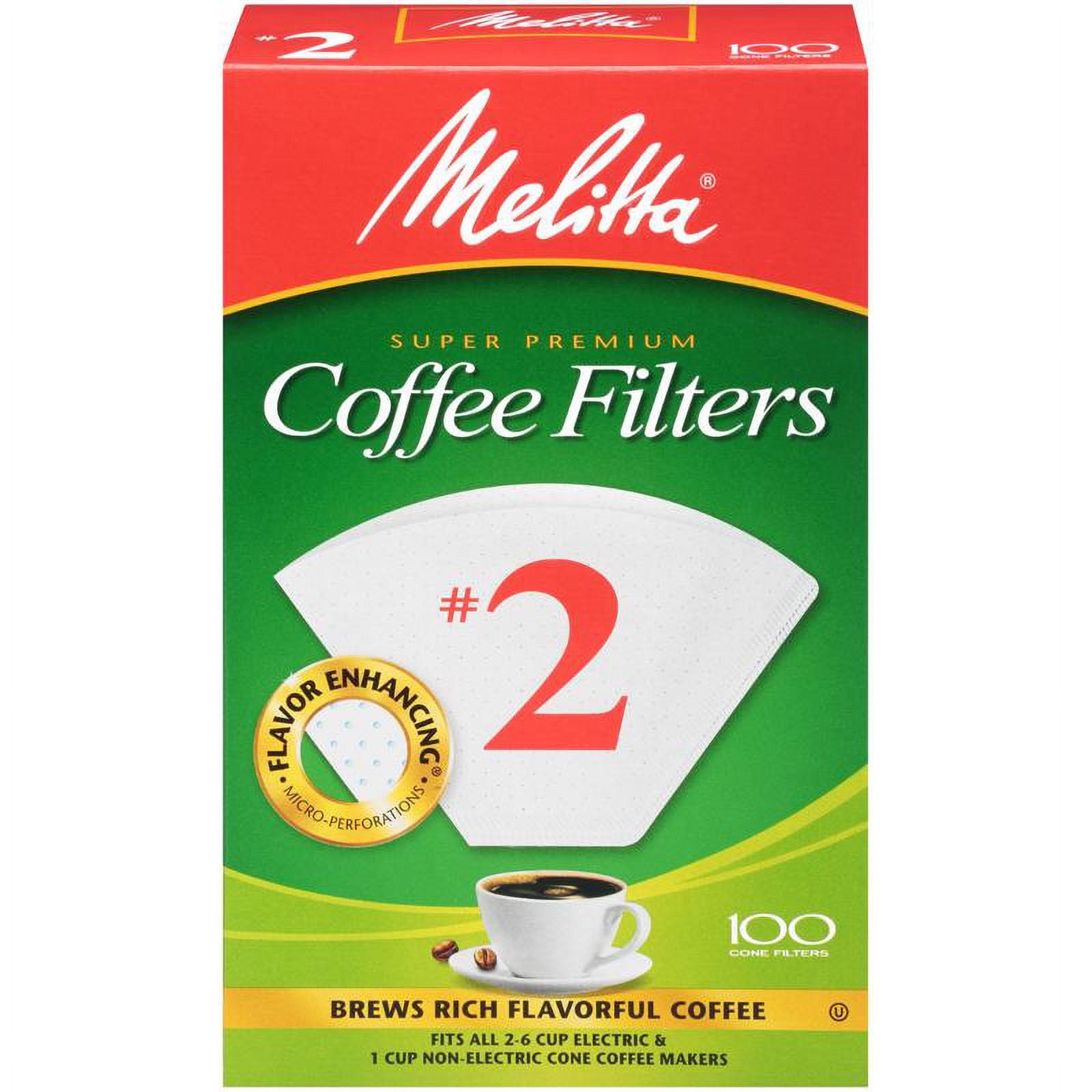 MELITTA COFFEE FILTERS #2 40P
