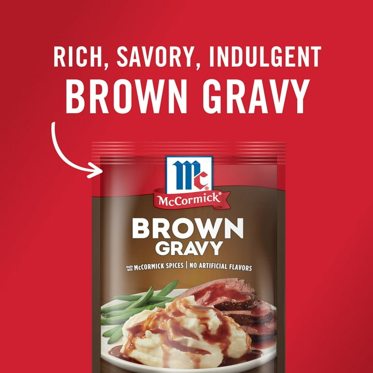 MCCORMICK BROWN GRAVY MIX 0.87OZ