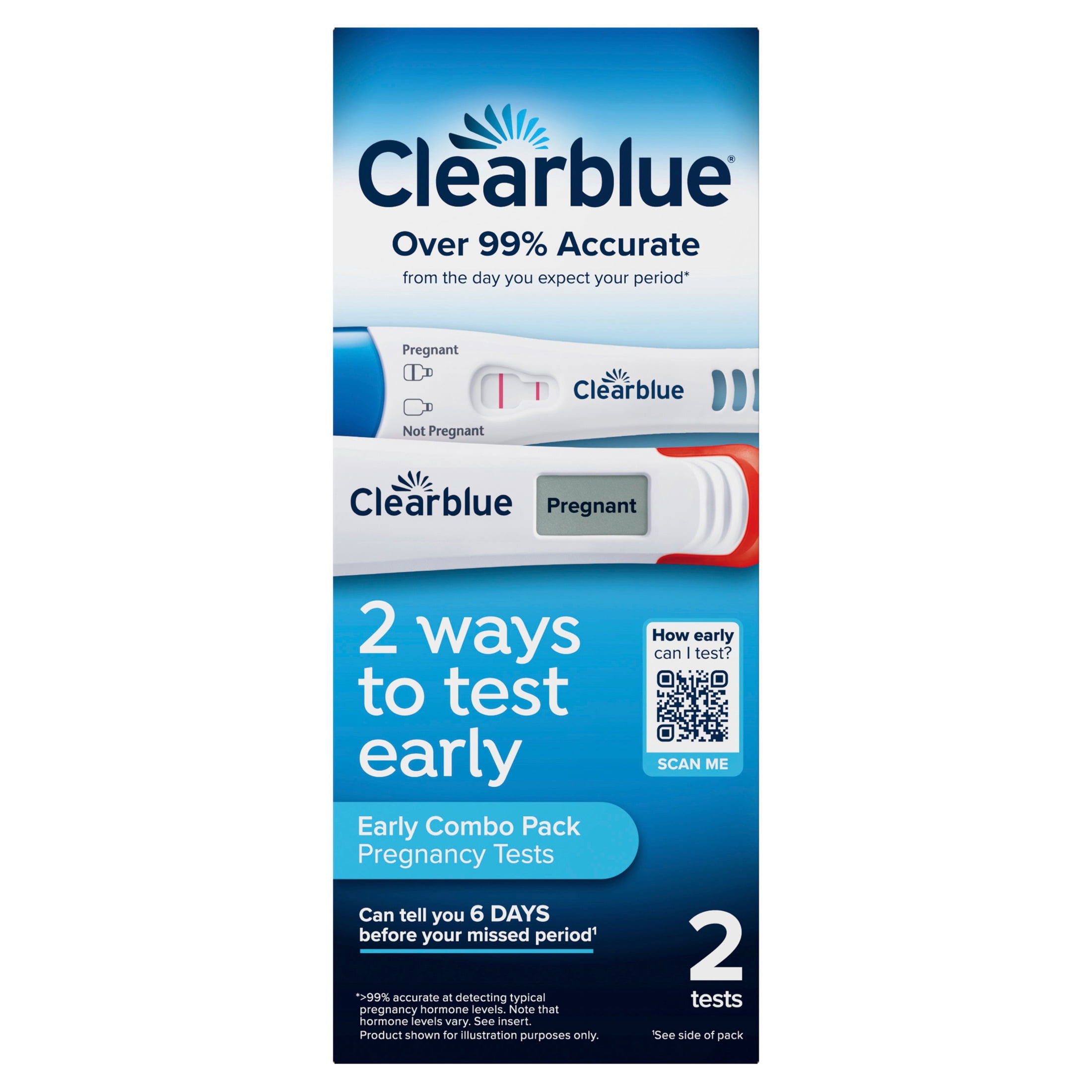 CLEARBLUE PREGNANCY TEST 2P