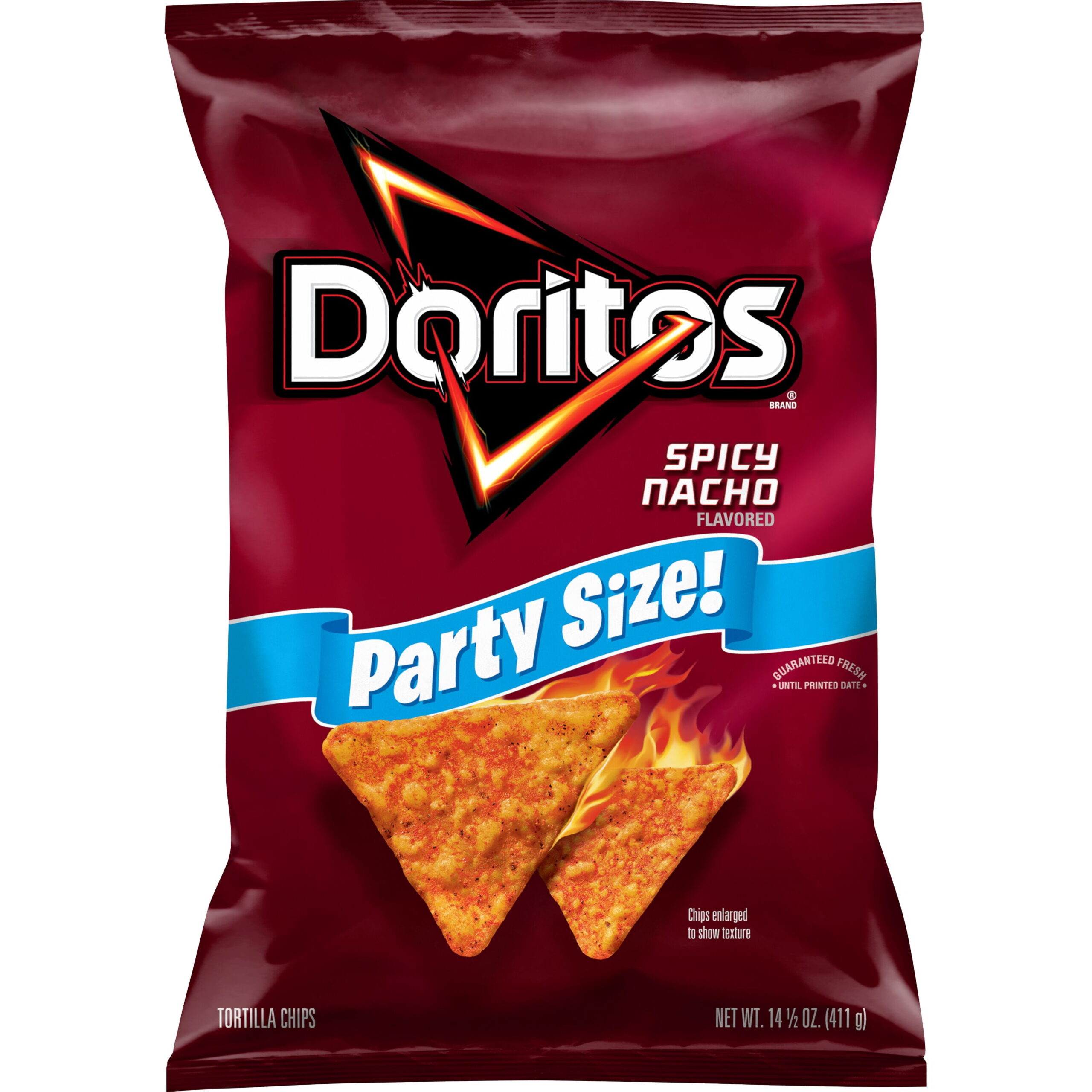 DORITOS SPICY NACHOS PARTY SIZE