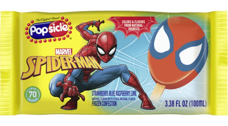 POPSICLE SPIDERMAN 4OZ