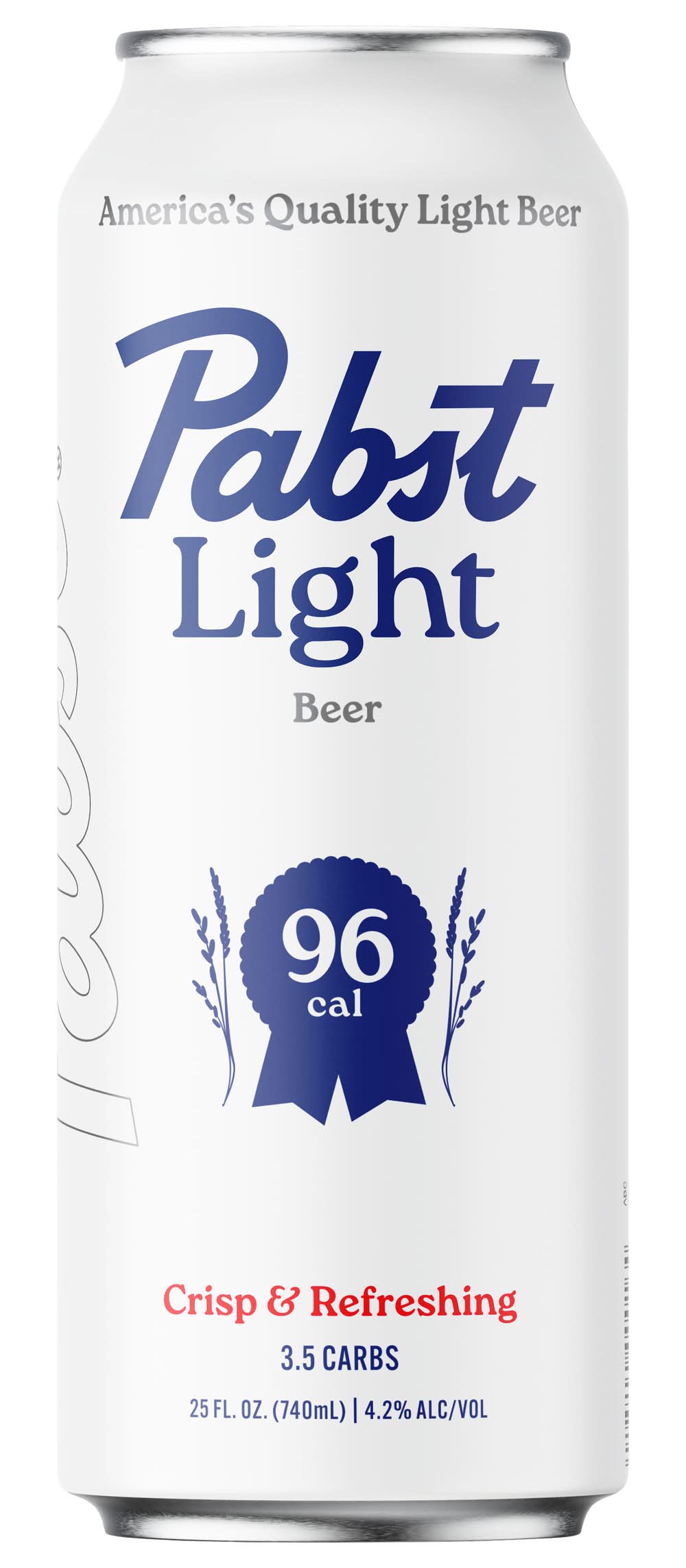 PABST LIGHT CRISP REFRESHING