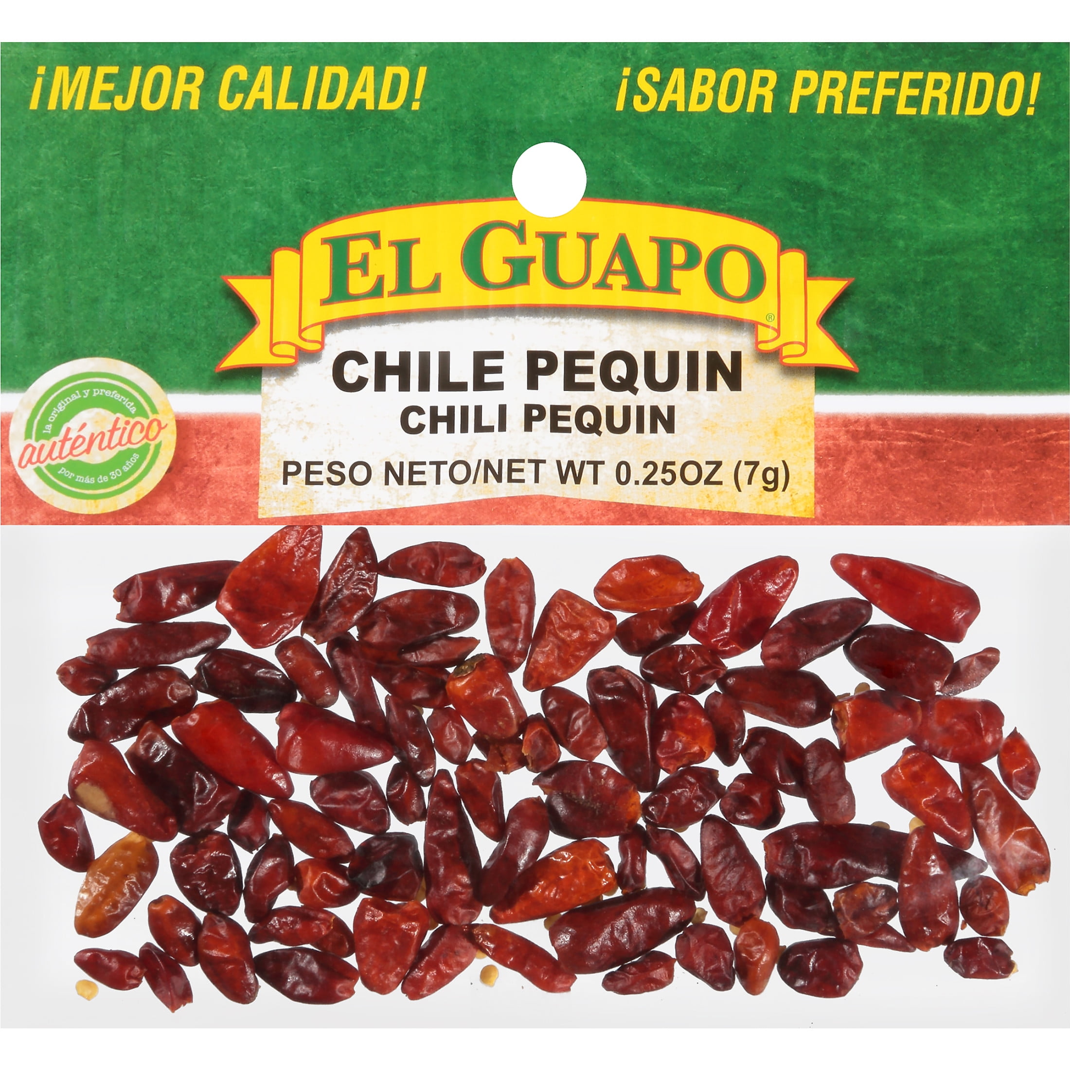 EL MEXICANO CHILE PIQUIN 0.25OZ