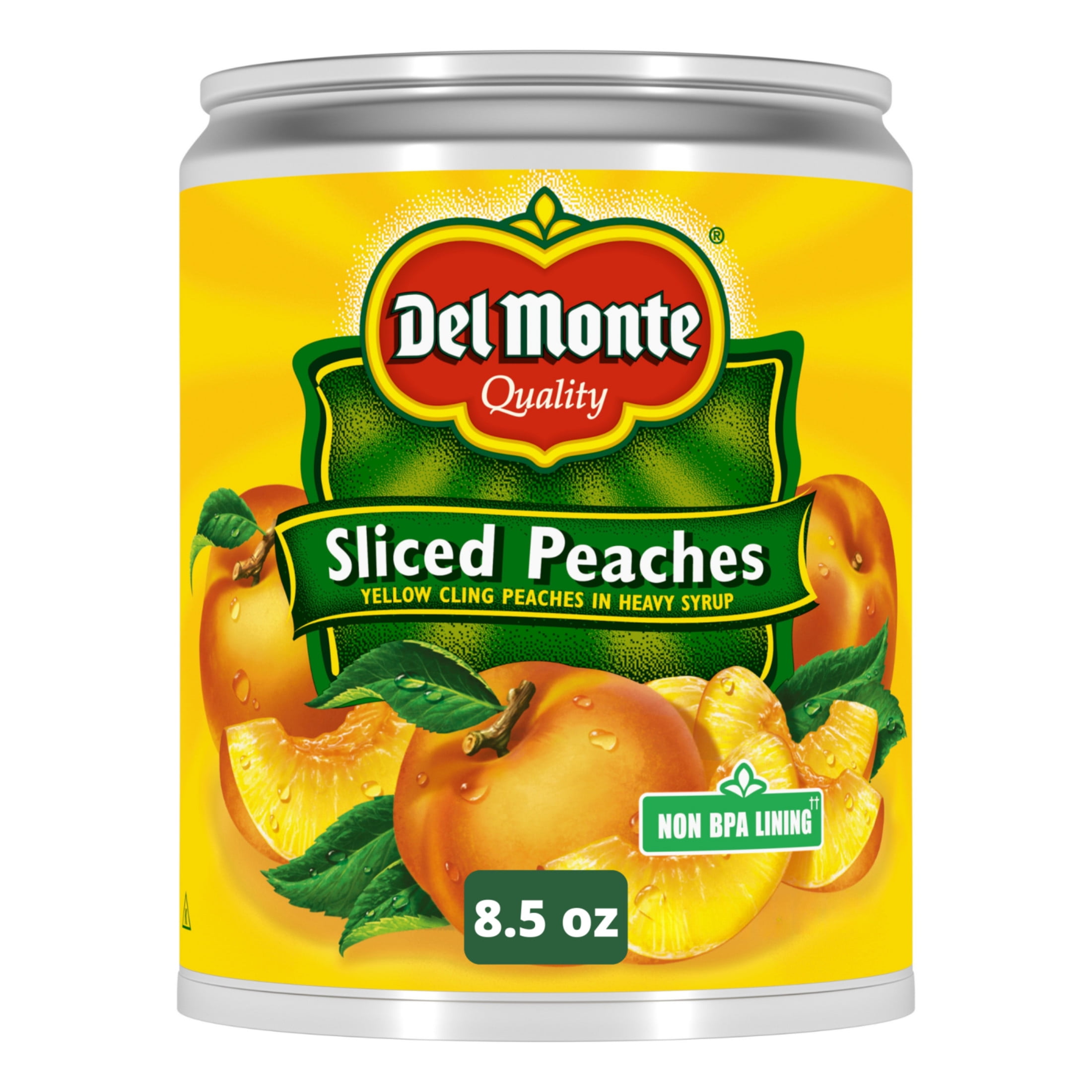 DEL MONTE SLICED PEACHES 8.5OZ