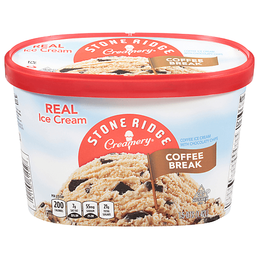 STONE RIDGE ICE CREAM COFFEE BREAK 1.5QT