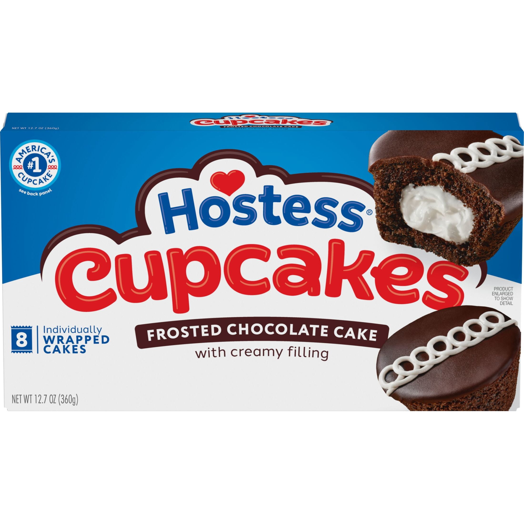 HOSTESS CUPCAKES CHOCOLATE 8P