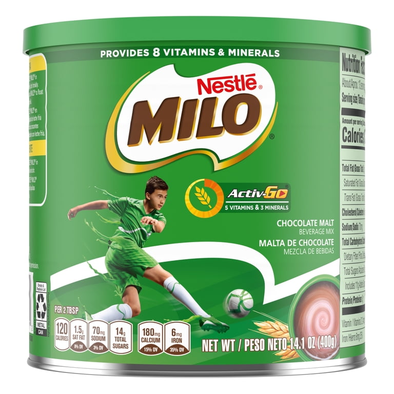 NESTLE MILO CHOCOLATE MALT MIX 14.1OZ