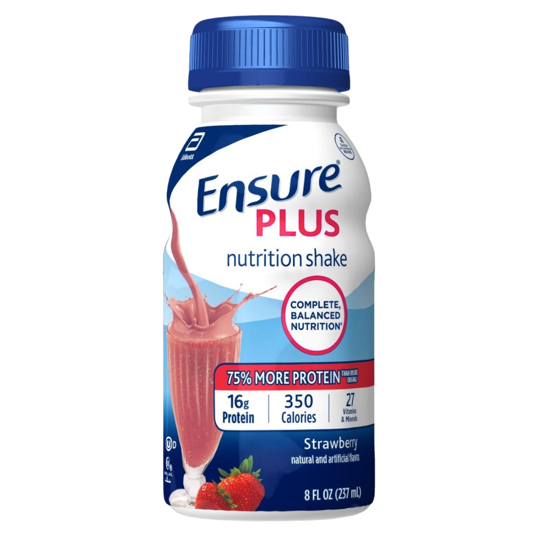 ENSURE STRAWBERRY PLUS 8OZ