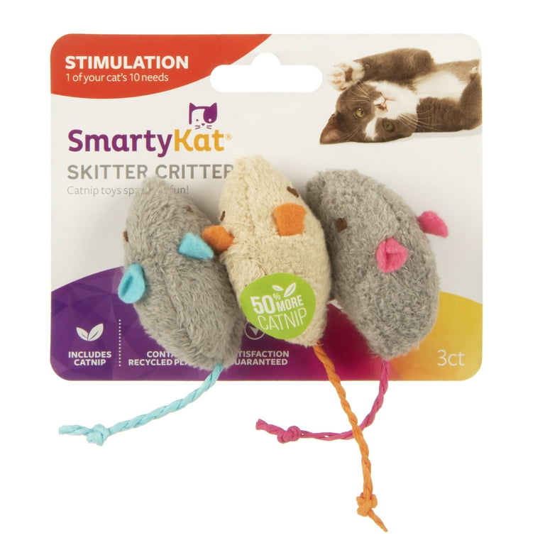 SMARTYKAT CATNIP MICE
