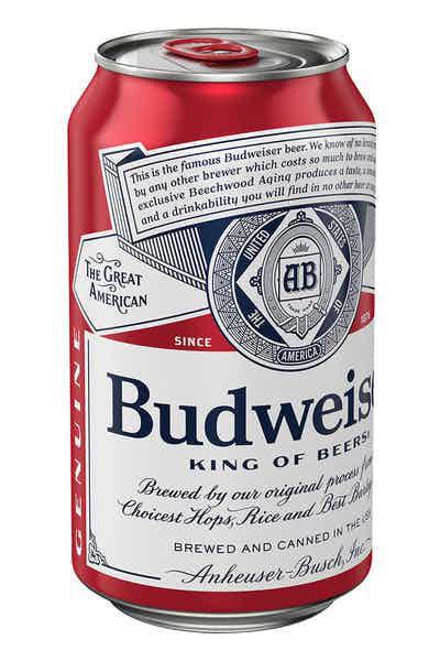 BUDWEISER CAN 12OZ