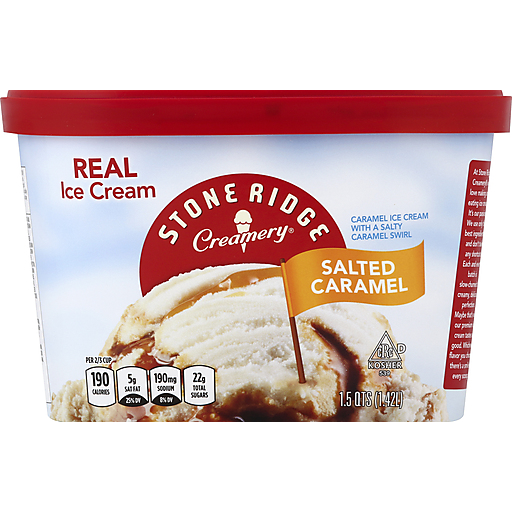 STONE RIDGE ICE CREAM MAPLE CARAMEL 1.5QT