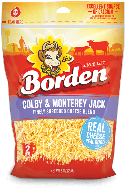 BORDEN COLBY & MONTEREY JACK SHREDDED