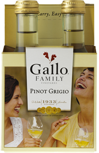 GALLO FAMILY PINOT GRIGIO 187ML