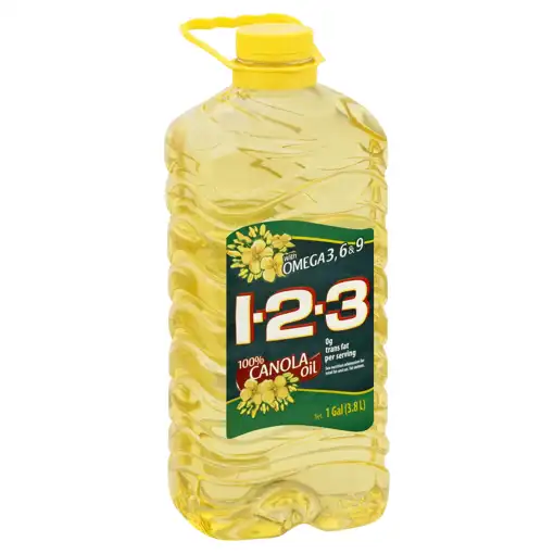 1 2 3 CANOLA OIL 1GAL