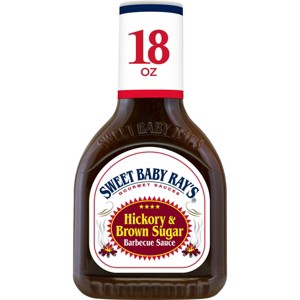 SWEET BABY RAYS BARBECUE SAUCE HICKORY & BROWN SUG