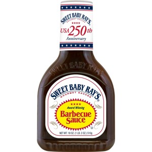 SWEET BABY RAYS BARBECUE SAUCE 18OZ