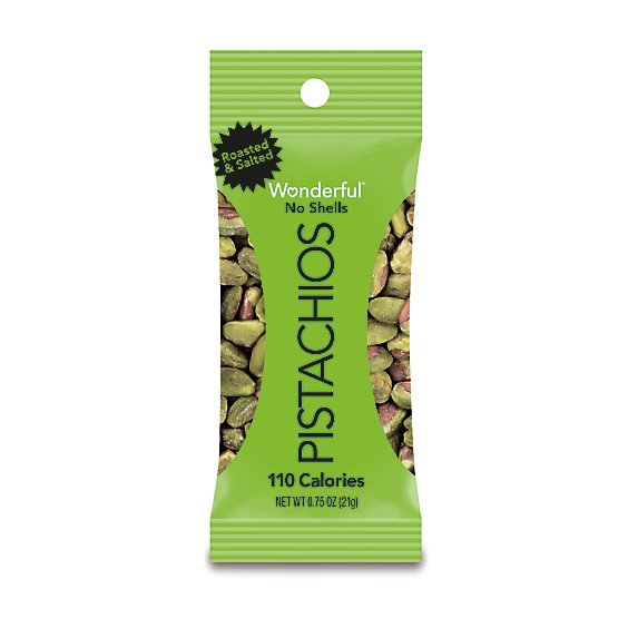WONDERFUL PISTACHIOS NO SHELLS ROASTED