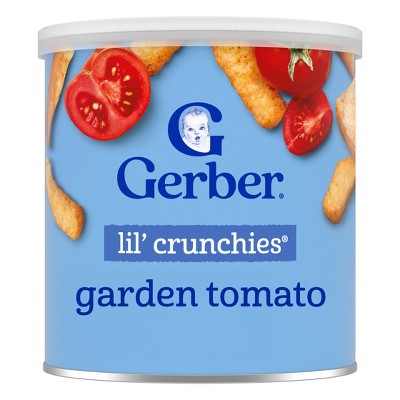 GERBER SNACKS CRUNCHIE TOMATO