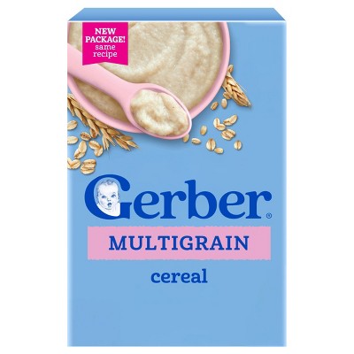 GERBER CEREAL FOR BABY MULTIGRAIN 8OZ