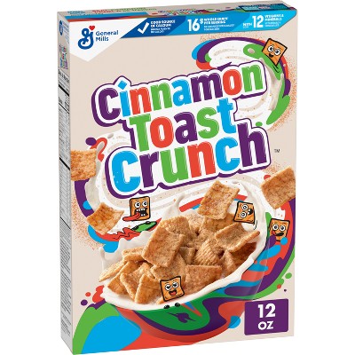 GENERAL MILLS CINNAMON TOAST CRUNCH 12OZ