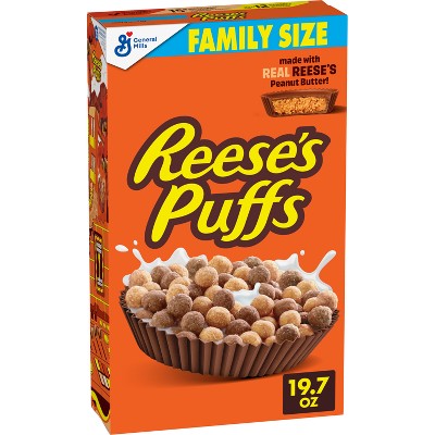 REESES PUFFS FAMILY SIZE 19.7OZ