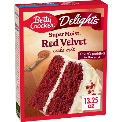 BETTY CROCKER DELIGHTS RED VELVET CAKE M