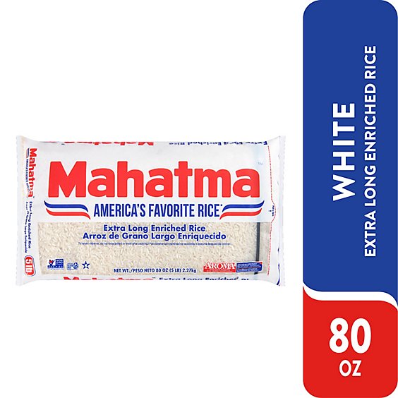 MAHATMA EXTRA LONG ENRICHED RICE 5LB