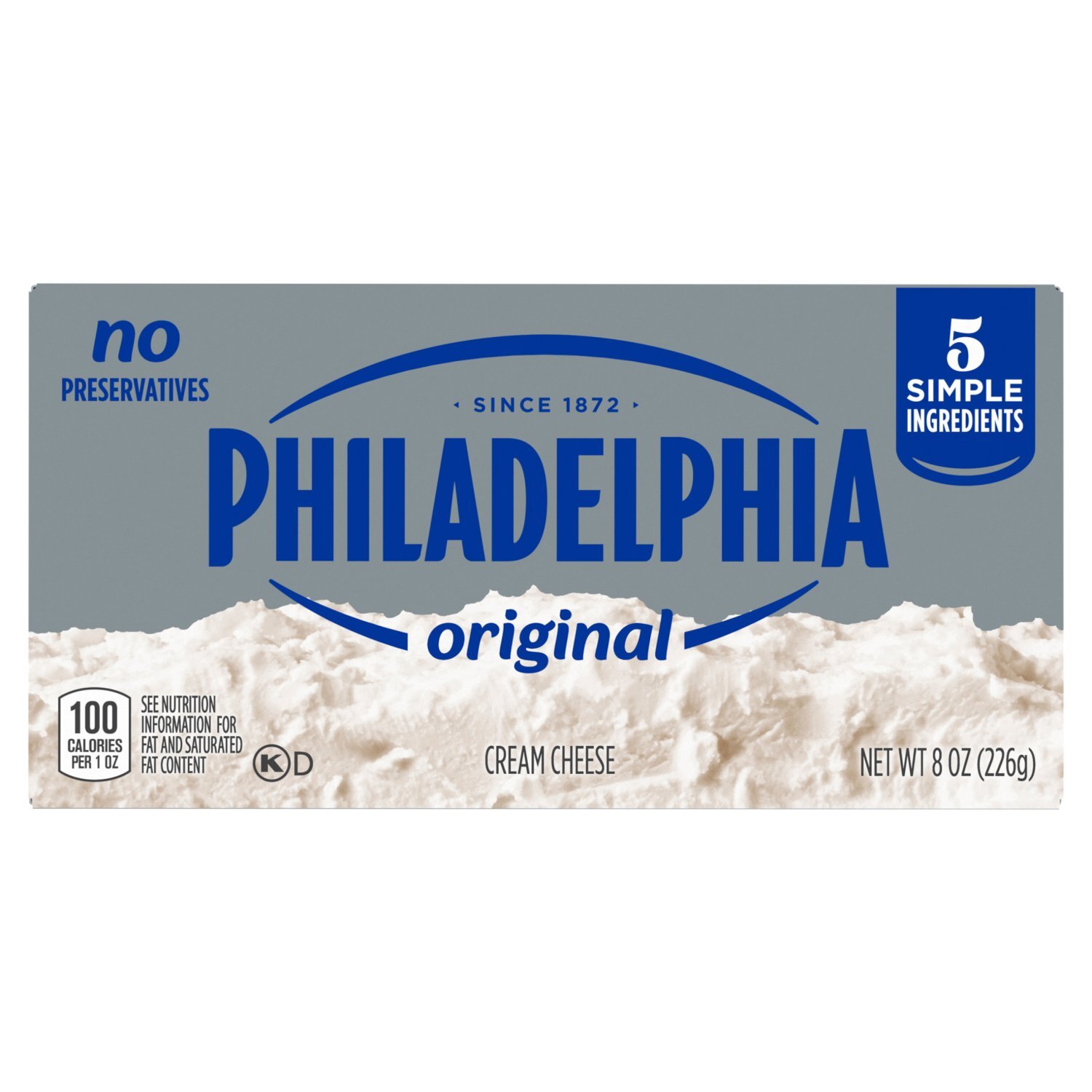 PHILADELPHIA CREAM CHEESE SOLID 8OZ