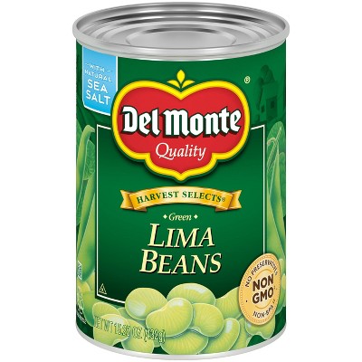 DEL MONTE LIMA BEANS 15.25OZ